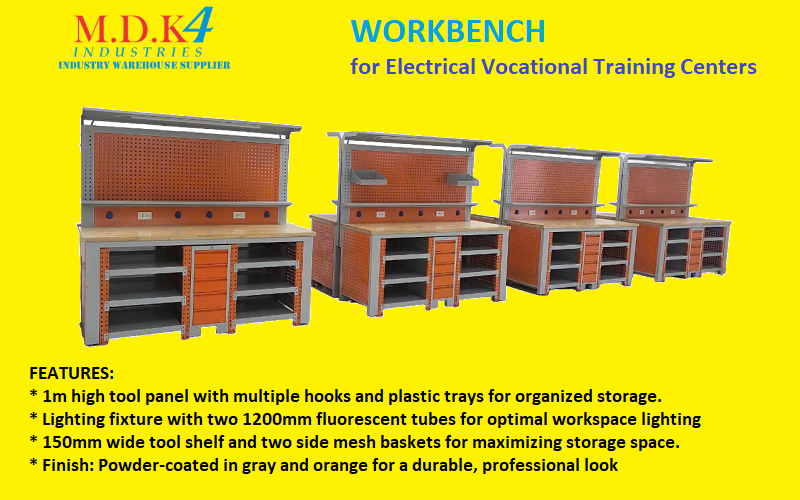 Professional Workbench – The Perfect Choice for Electrical Vocational Training Centers