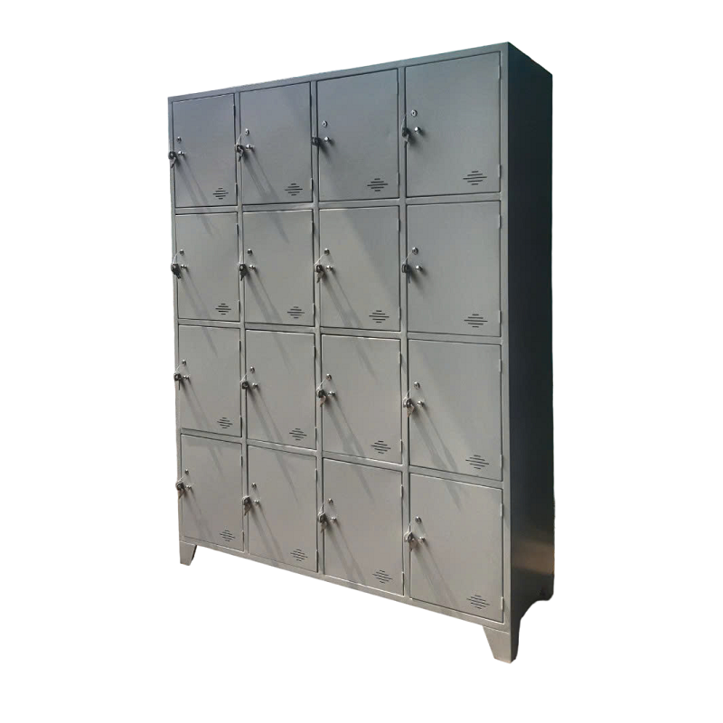 LOCKER 16 DOORS WITH BASE MDK4i-0811