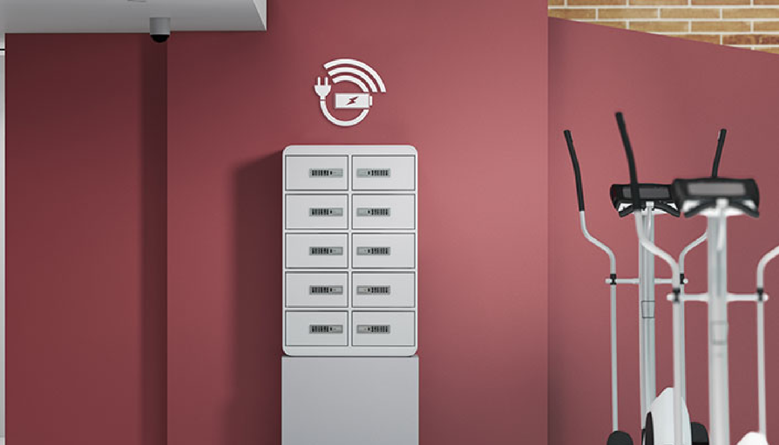 Smart Locker for Gym, Spa, Healthcare Centers MDK4i-0907